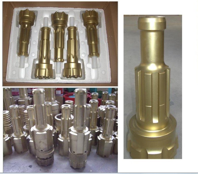 Down-The-Hole DTH drilling bits DHD, COP, QL, SD, Mission Shanks