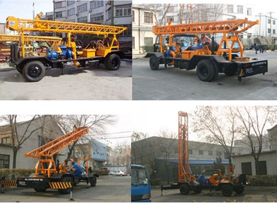 ZST150 Trailer Type Rotary Water Well Drilling Rigs & Drilling Machine