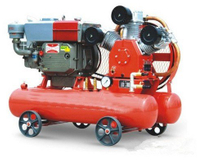 Portable Diesel Driven Air Piston Compressor (W-3.2/7) Mining, Drilling