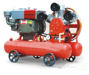 Portable Diesel Driven Air Piston Compressor (W-3.2/7) Mining, Drilling