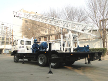 400m sinotruck water well truck-mounted water well drilling rig BZC400ZYII