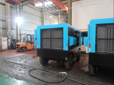 357cfm 10m3 min 13bar 1.3Mpa 188.5psi LGCY-10 13 diesel movable air compressor for mining project