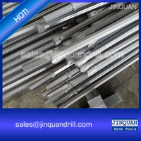 Integral drill steel rod hex 22*108mm, fi 34 mm, length 800 mm