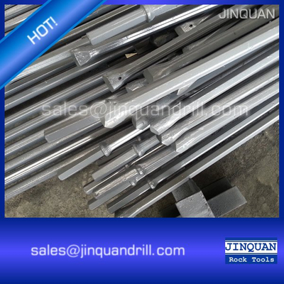 Integral drill steel rod hex 22*108mm, fi 34 mm, length 800 mm