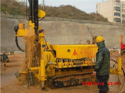 Kaishan KW20 200m depth crawler drilling rig for water well