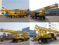 400m trailer type diesel generator rotary water well drilling rig BZCT400SZ/BZT400SZ/BZCT400/BZT400